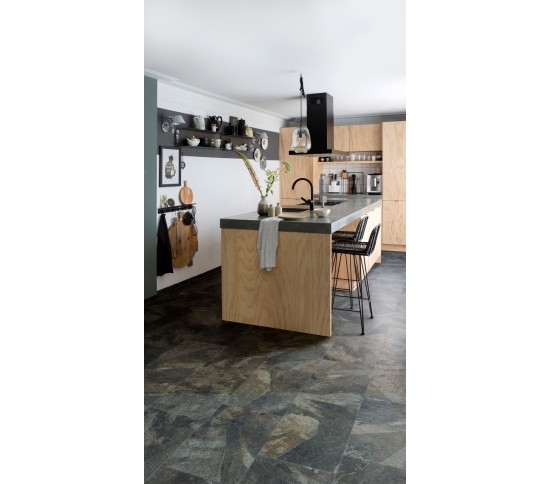 Вінілова плитка Moduleo Impress 70968  Мустанг Сланець - Висока якість за найкращою ціною в Україні зображення 3.